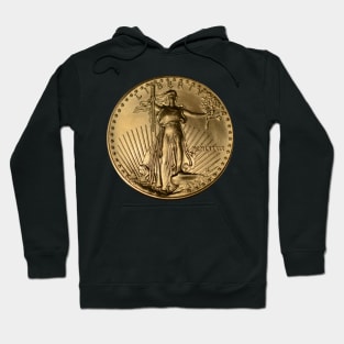 1989 1oz Gold Coin Ms Liberty Hoodie